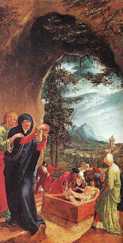 ALTDORFER, Albrecht The Entombment h oil painting picture